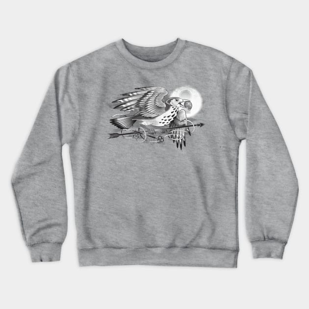 Thrice the Thrush Knocks Crewneck Sweatshirt by scumbugg